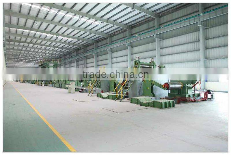 color coated steel sheet production line