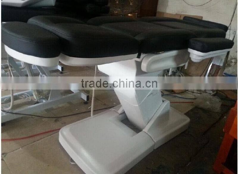 the best 2015 selling guangzhou electric massage lifting massage bed with three motors