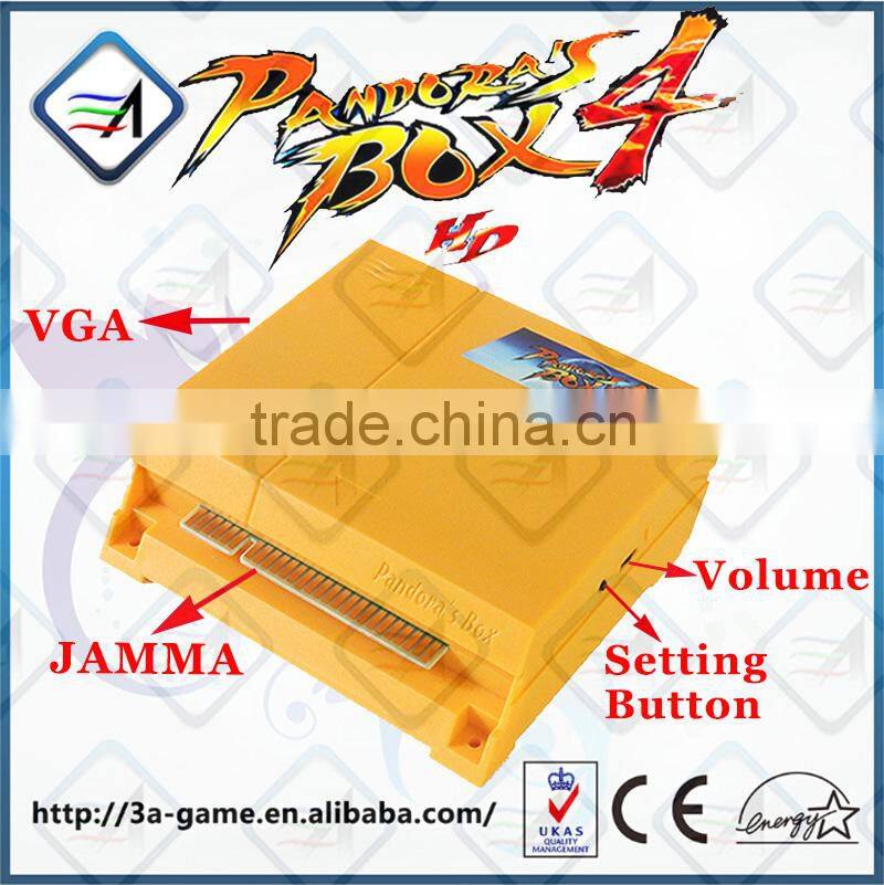 Pandora Box 4 HD Game 645 in 1 Jamma Multi PCB Game Board DIY Accessories Arcade Parts Joystick Buttons Kitsfor Arcade Machine