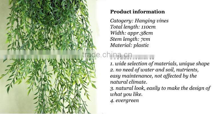 artificial vine leaves flower wall backdrop