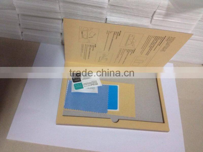 waterproof color tempered glass screen protector with great price