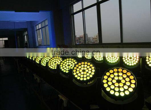 36x15w RGBWA UV 6 IN 1 zoom LED moving head stage light