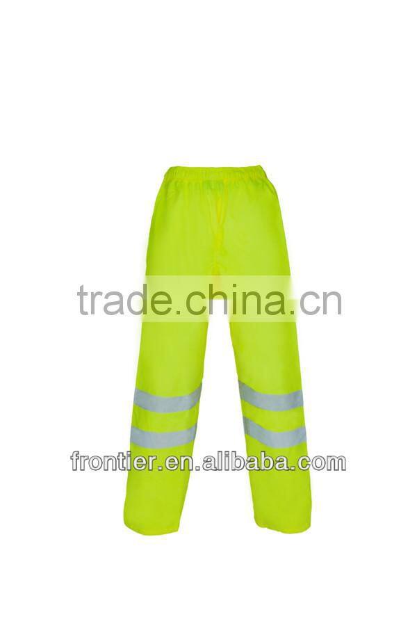 high visibility waterproof pants, comply with EN20471 Class 1