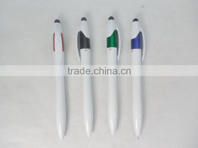 Customized Touch Plastic Ballpoint Pen,Cheap Plastic Ballpen Wholesale