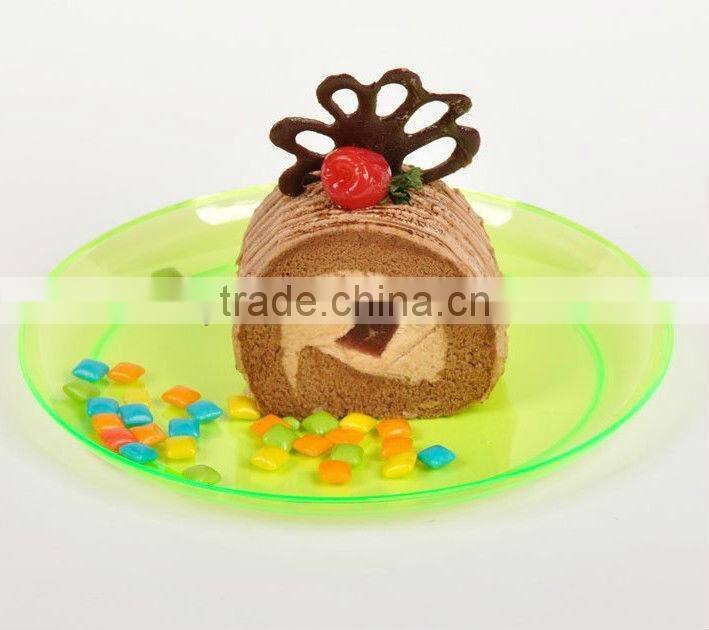 Wholesales colorful food grade safe plastic dishes