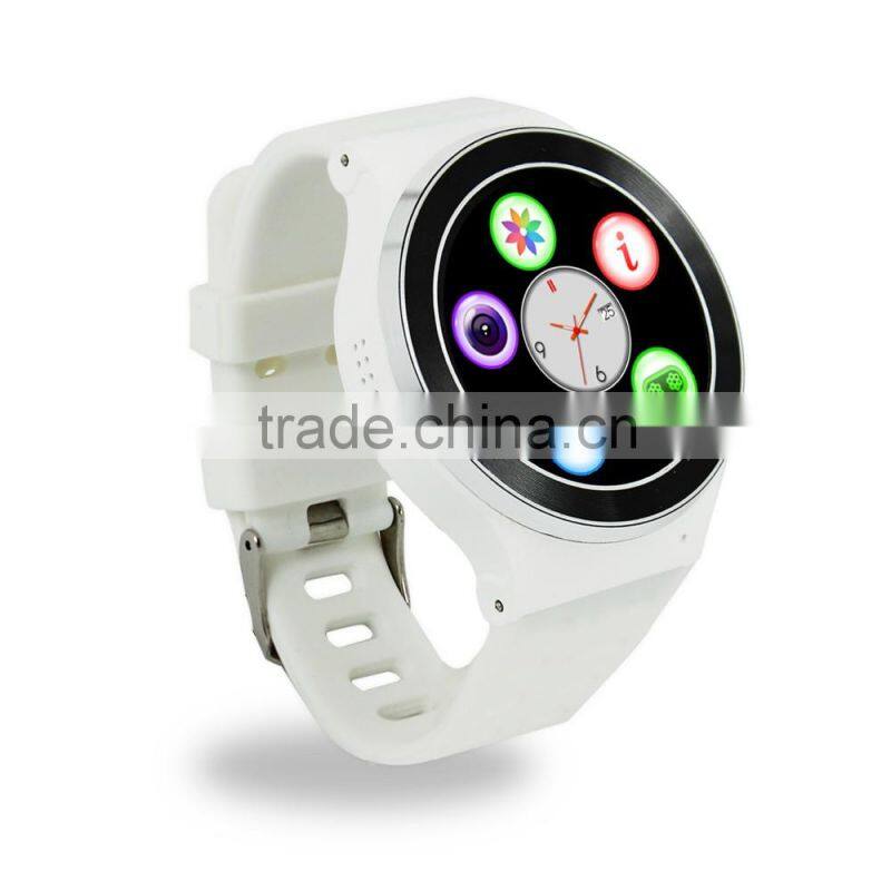 2016 new and hot selling android 5.0 WCDMA 3G watch phone;WIFI; MTK6580M; GPS; BT4.0; quad core; 5.0M pixel;