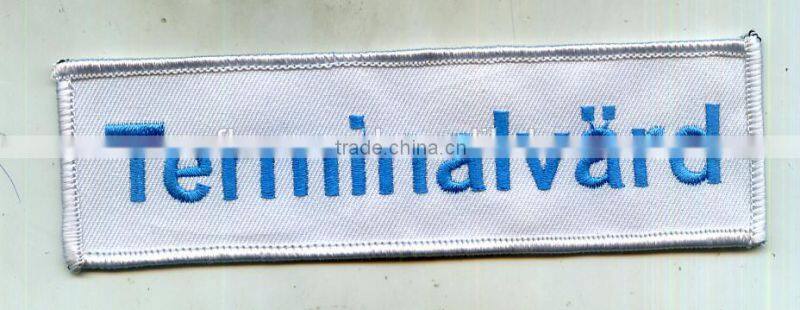 name embroidery bage for clothing