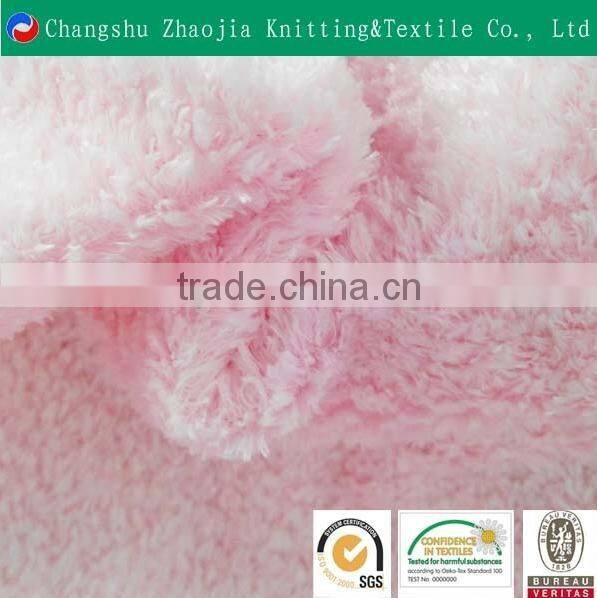 Hot sale bedding fabric super soft knitted polyester fabric price per meter