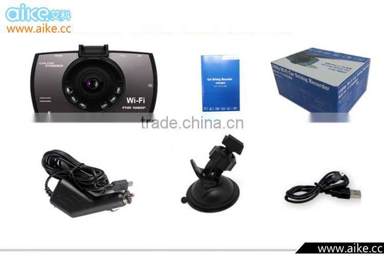 2016 New WiFi Car DVR Video Recorder Camera wifi camera 1080P Night Vision DVRS Dash Cam 170 Degree Support Apple Andriod