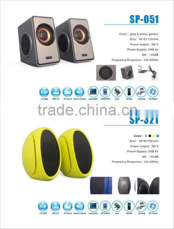 Multimedia speaker system,computer speaker 2.1 usb(SP-803)