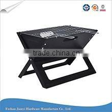 Wooden Handle Stainless Steel 3 pcs BBQ Grill Tools