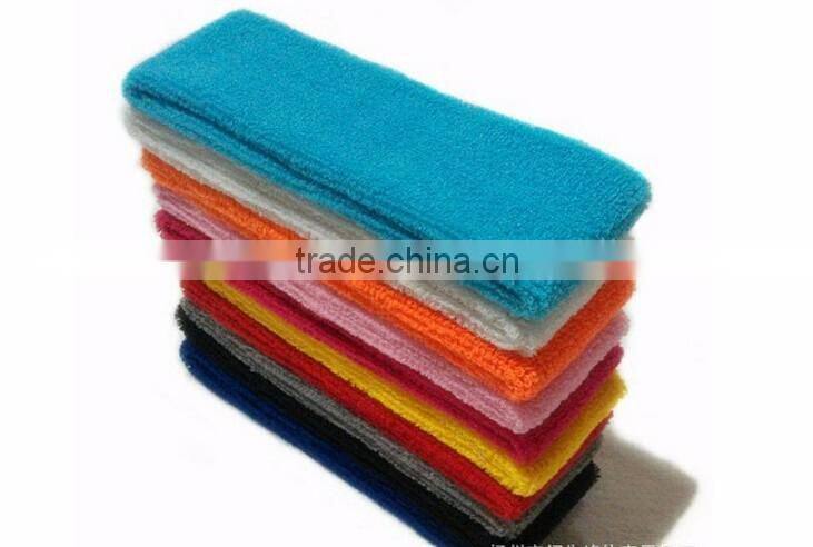 Unisex Yoga Sports Cotton Or Polyester Head Sweatband