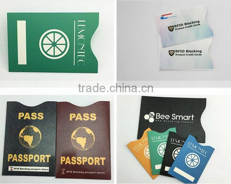 high quality credit card blocking sleeves
