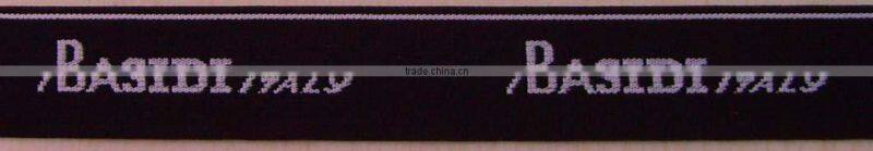 Gold lurex jacquard elastic webbing