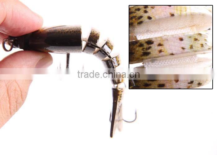 WeiHai ILURE High Quality 6-Jointed Fish Lure Wholesale