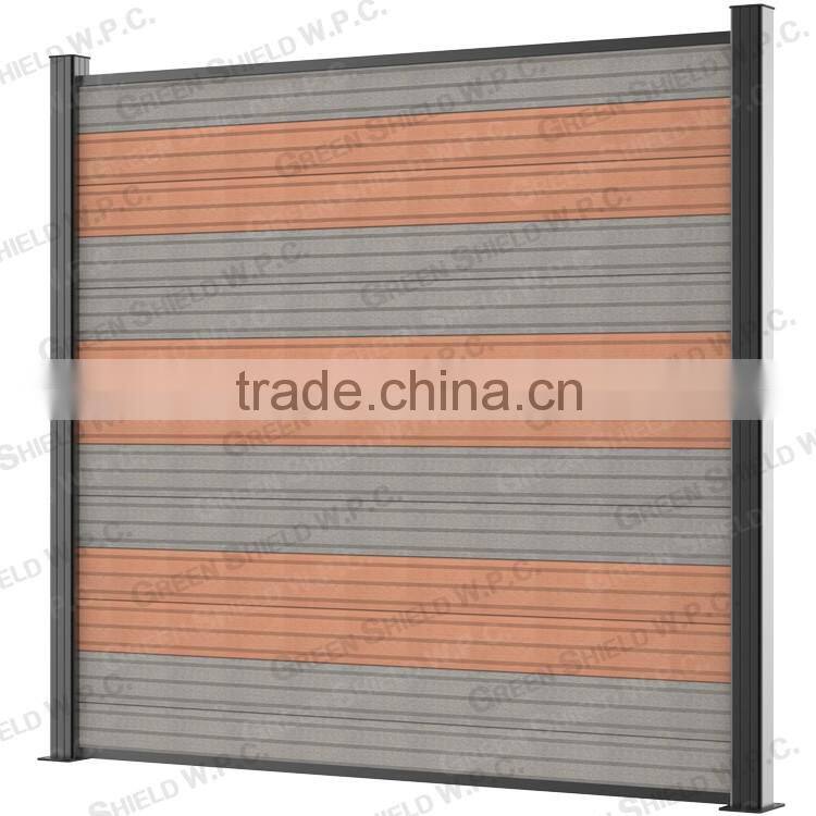 WPC Fence/Wood Plastic Fence/Enclosure Wall 1.8m/2.0m