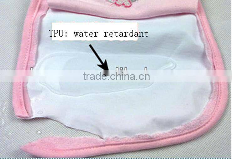 waterproof printed embroidery baby bib