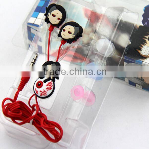 Unique design best cheap cartoon earphones, cute beautiful baby earphones