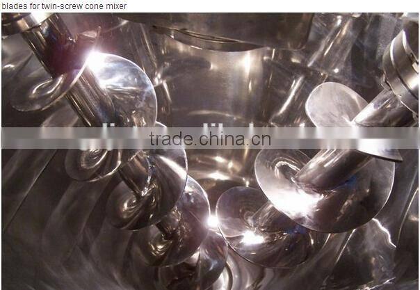 JCT stainless steel water powder inline mixer blender powder nauta mixer