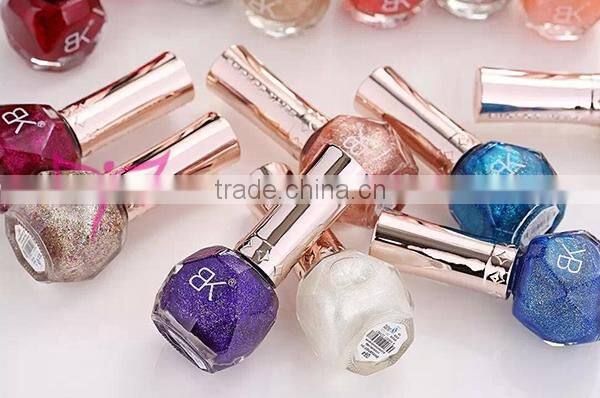 2015 new BK crystal sand nail polish