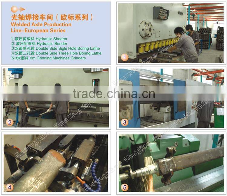 Semi Trailer Air Suspension System with Lift