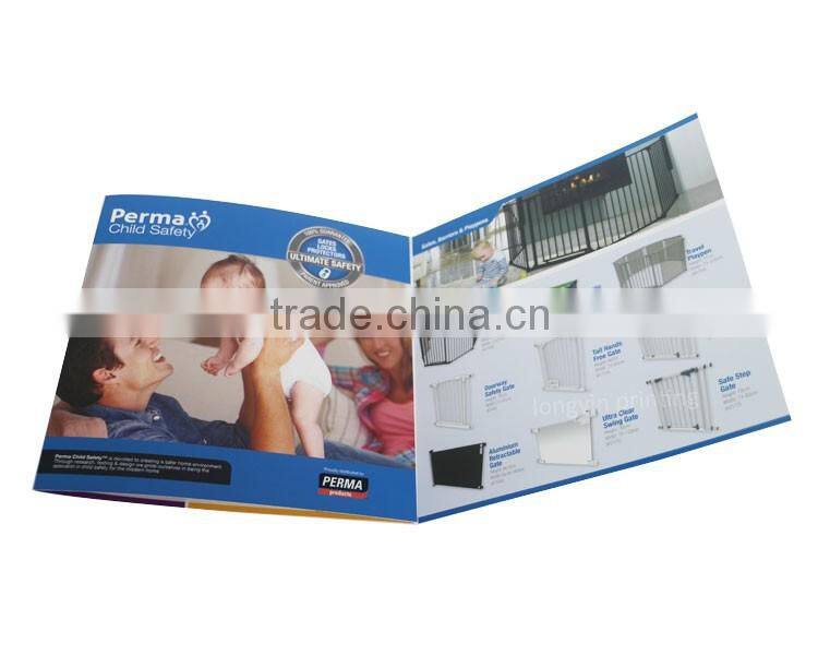 Full color flyer, leaflet, folding printing in China