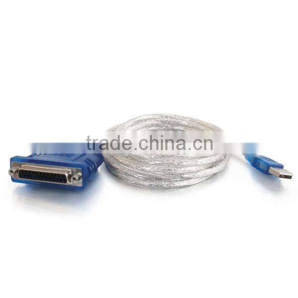 USB 2.0 To DB25 IEEE-1284 Parallel Printer Cable Adapter