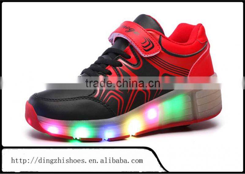 2015 Hot selling shining sport shoes with heel running shoes fashion sport shoes