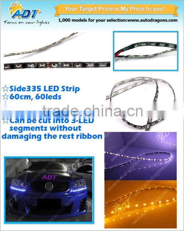ADT high quality White/Yellow Switchback LED Strip Lights for VW
