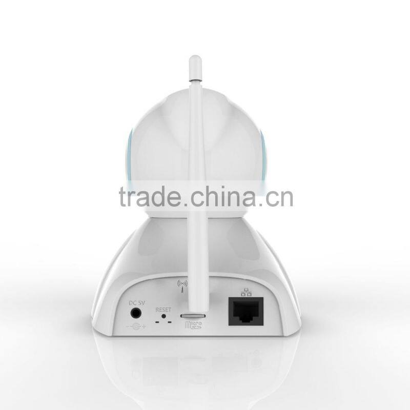360 Degree View 720P HD IR Control Night Vision Wireless WiFi IP CCTV Video Audio Camera Onvif Protocol P2P WPS