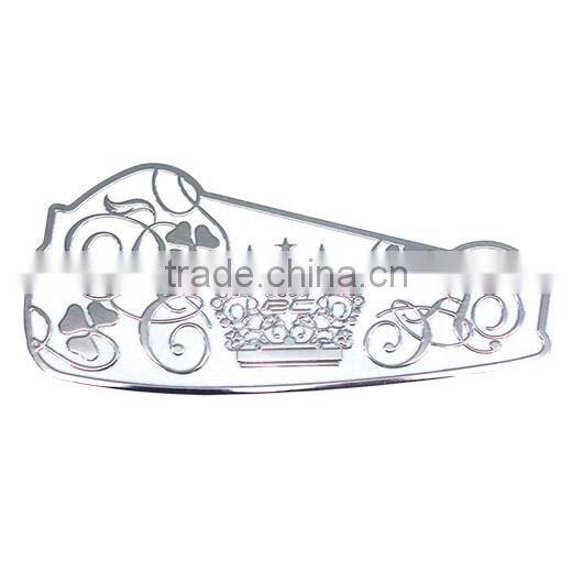 Sticker name tag Silver Foil sticker Designed