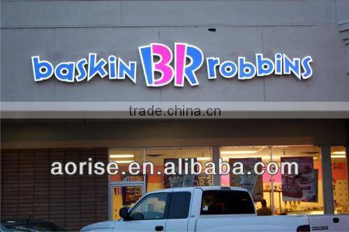 Acrylic letter LED light letter channel letter