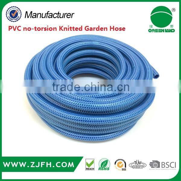 PVC Textile Braided hose knitting hose Garden Water Hose for supermarket