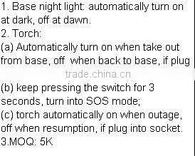 Rechargeable SOS LED Emergency Light