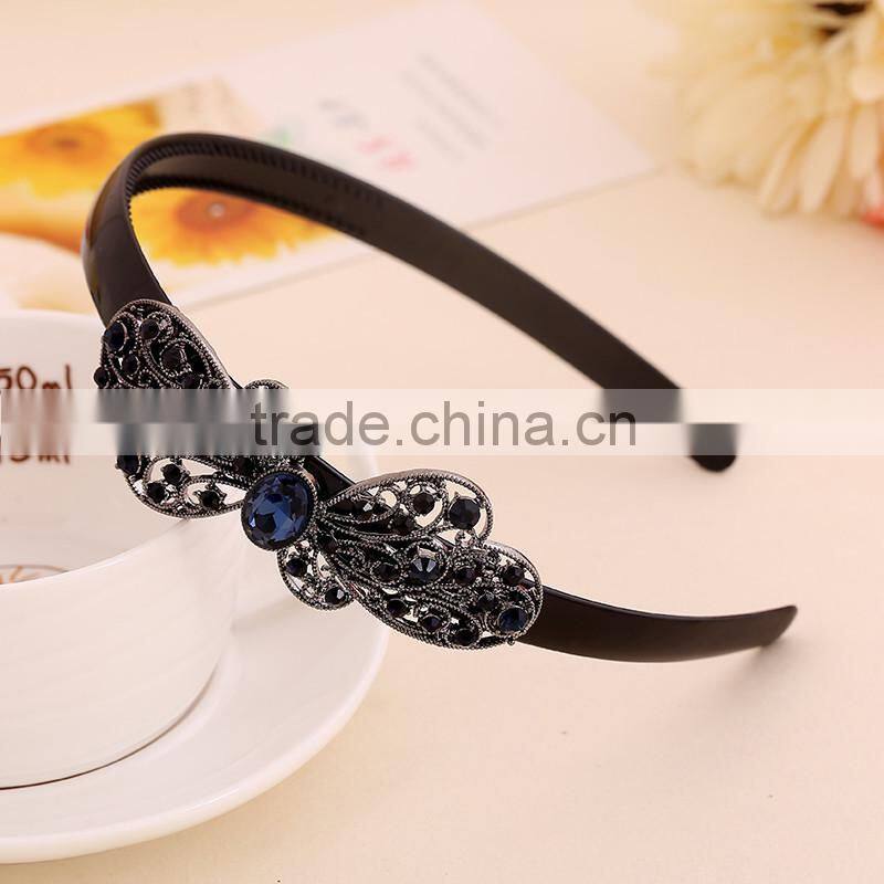 Hair Jewelry Fashion Hairband 2 Color with Rhinestone Hairbands