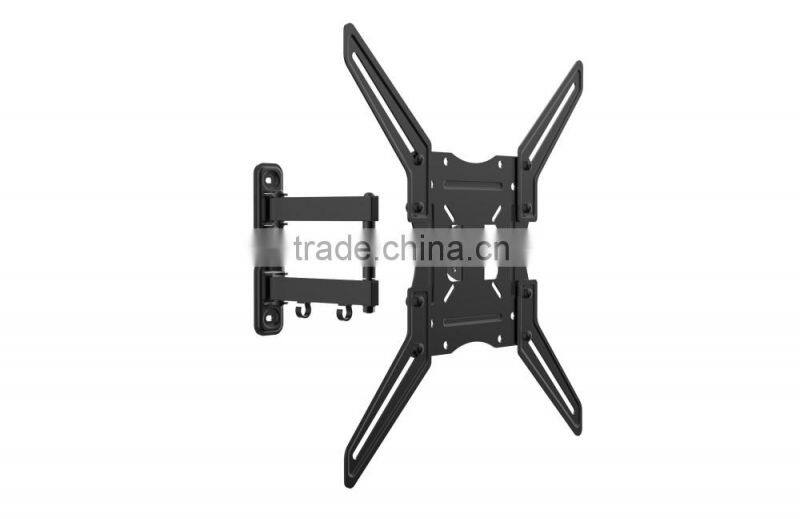black corner TV bracket for LED, LCD, PLASAMA TV 23"-55"