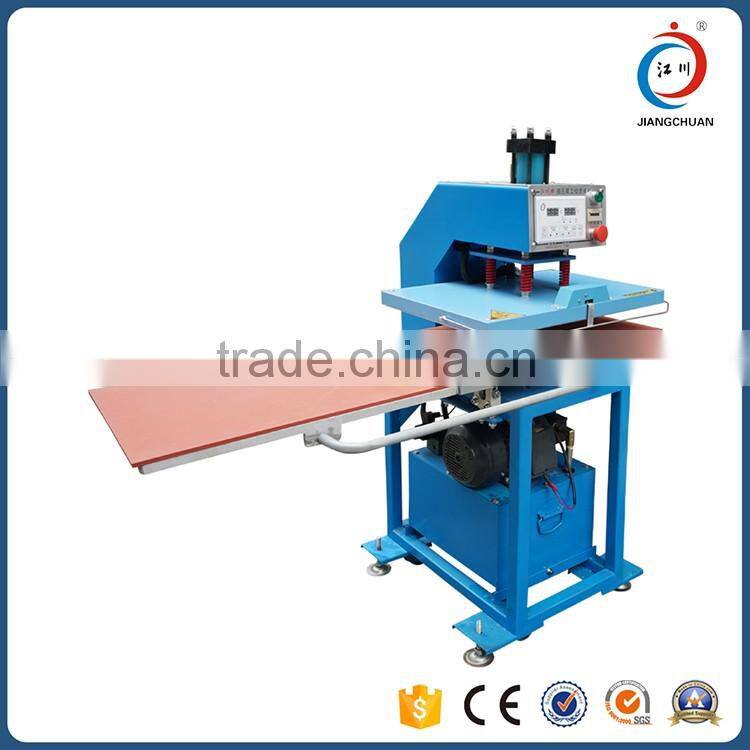 hydraulic leather machine / flatbed shirt heat press machine