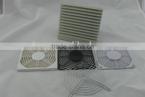 Extra-thin panel cabinet fan filter