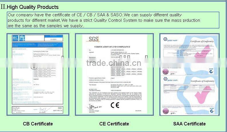 Big size big power front shutter industrial metal exhaust fan