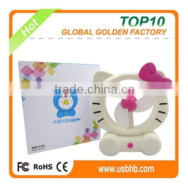 New strong wind and quiet summer cooling fan usb mini table fan for Promotional Gifts