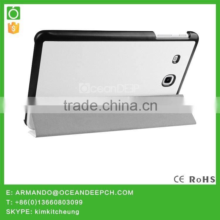 Oceandeep flip book cover for Samsung tab E 9.6 fold case