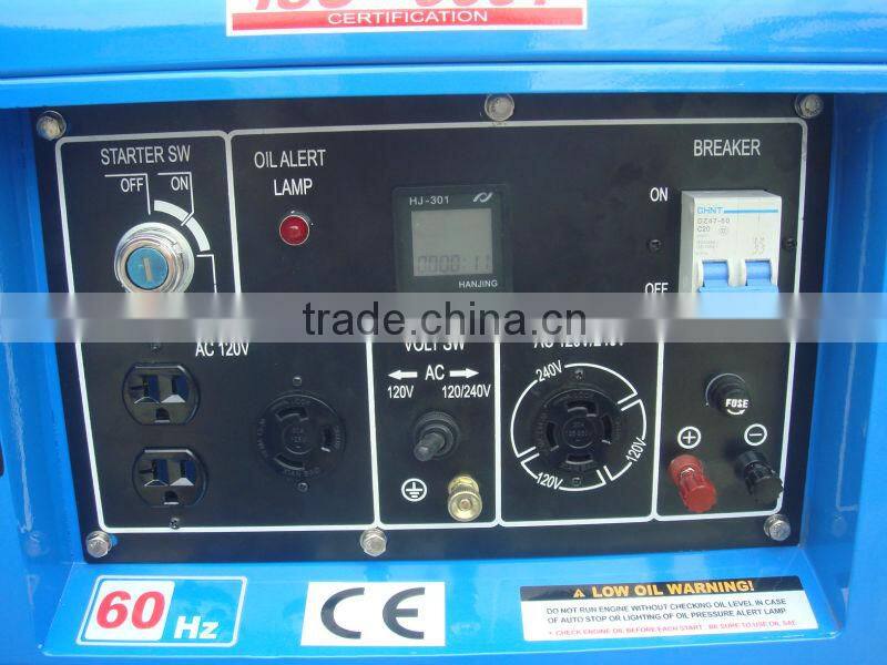 5kw silent diesel generator portable