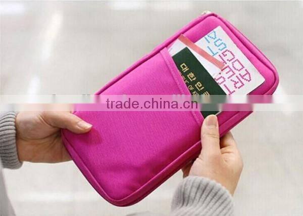 Fashion Travel Passport Holder Organizer Protector Cover Cute Card Case Wallet