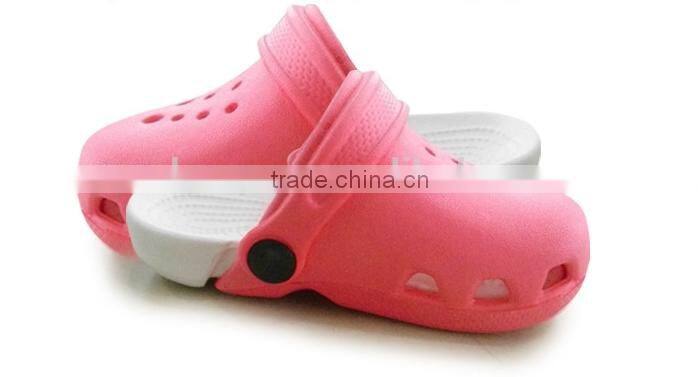 2015 hot design new children sandal wholesale cute kids shoes eva clogs shoes for kids