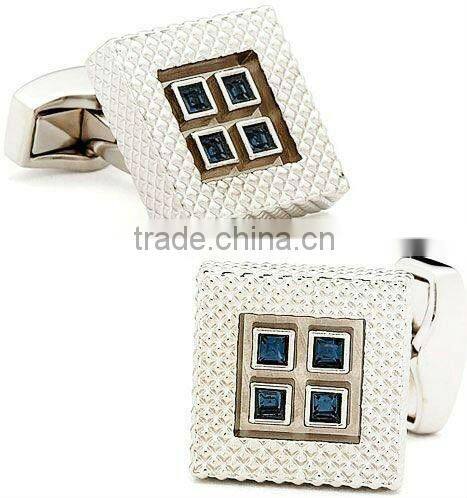 stainless steel BMW logo cufflinks