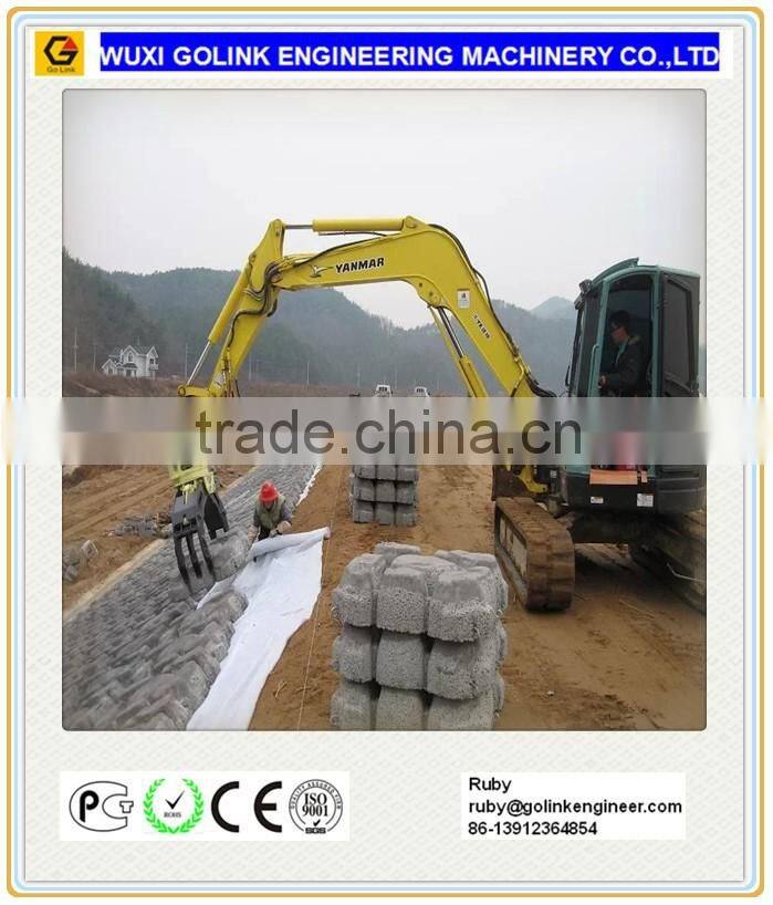 excavator hydraulic log grab for excavator