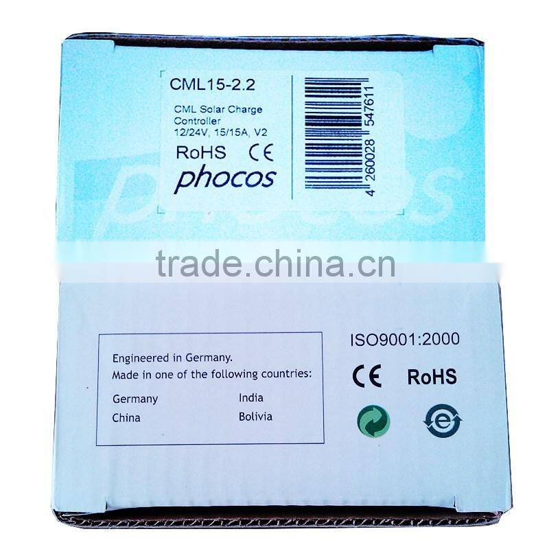 Phocos Industrial CML05/08/10/15/20A PWM Solar Charge Controller