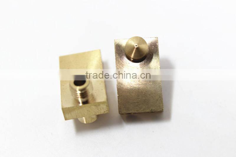 Hot Sale Ultimaker 2 UM2 one integrated nozzle copper nozzle For 3MM Size 0.4mm Print Head