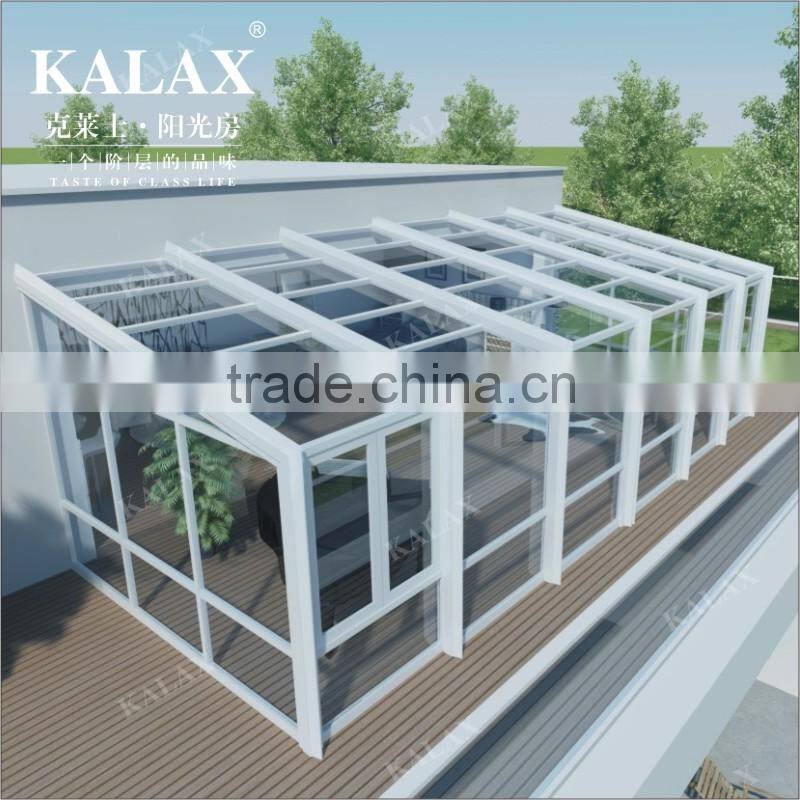 Sun room/best seller sunrooms with laminated glass /aluminium garden sunrooms