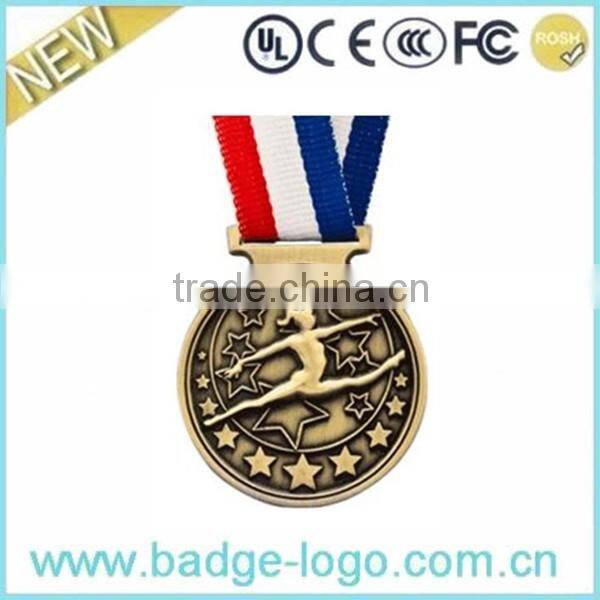 2016 Sports Fashion Wholsale Medals with Ribbons